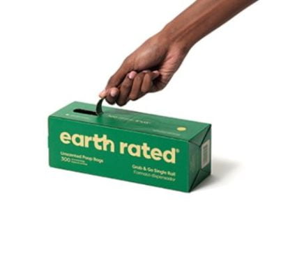 300 sac a caca earth rated non parfumé